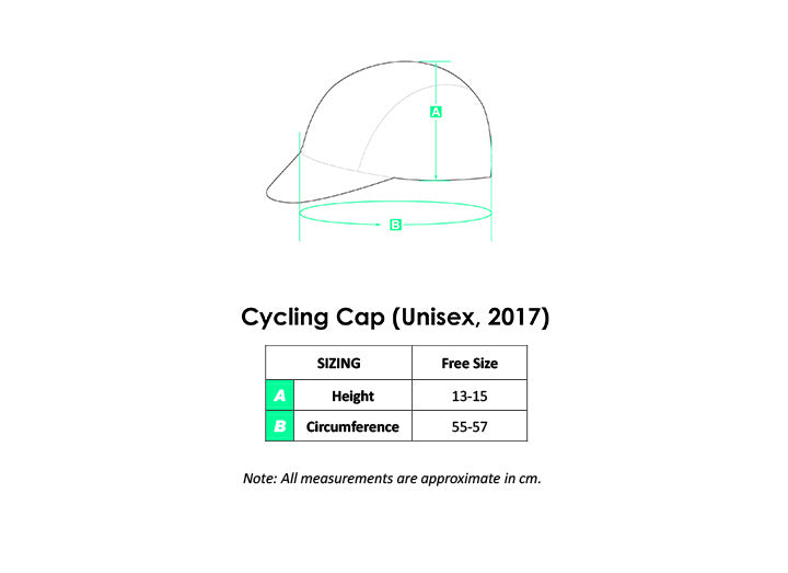 Linked Cycling Bronze Cycling Cap, FREE SIZE