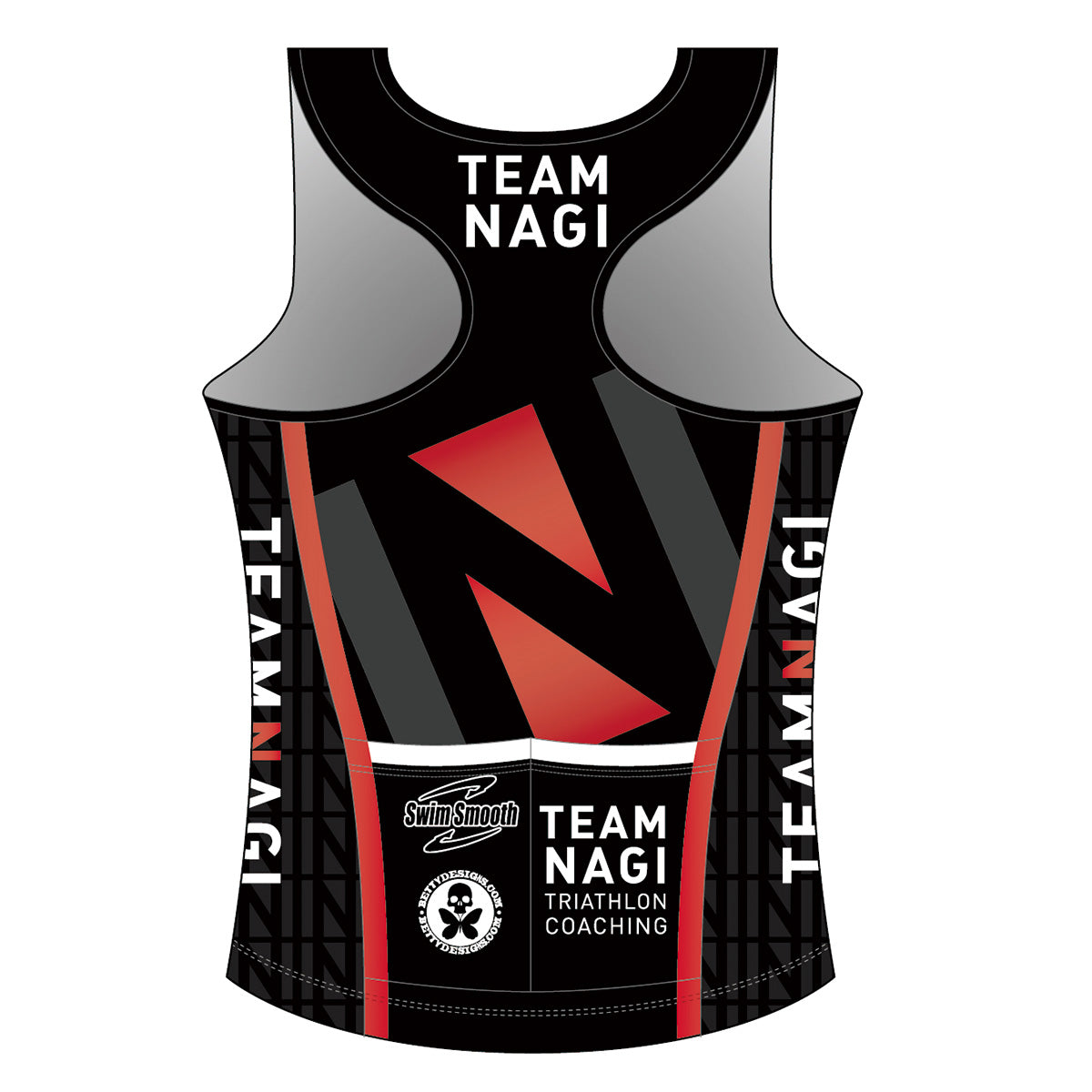 Team Nagi BLACK PRO Tri Singlet