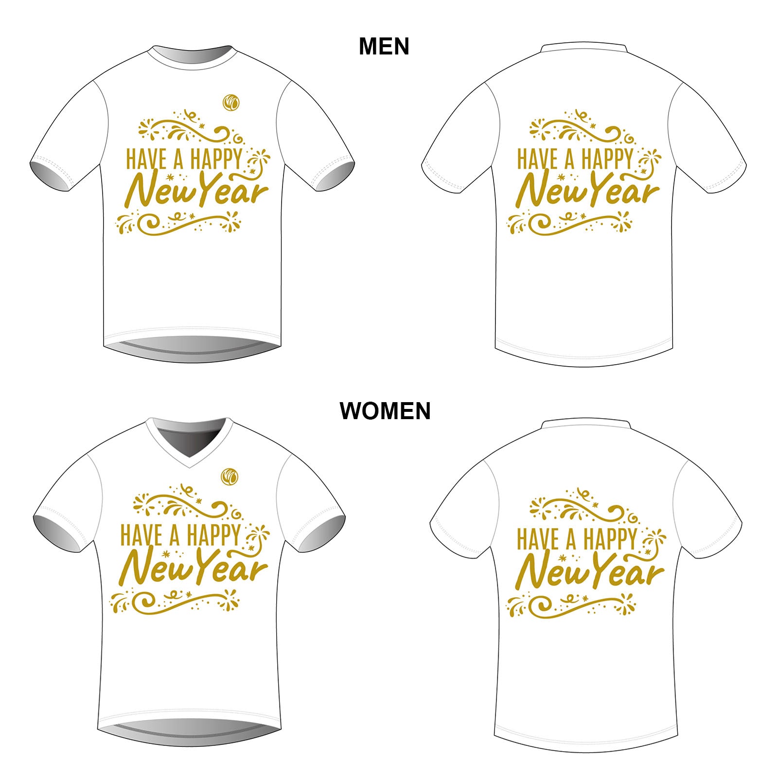Retail Christmas/New Year T Shirt (See Product Details for more Info)