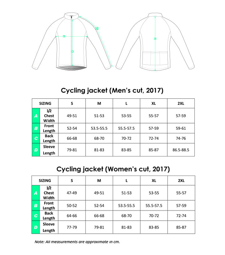 Linked Cycling Cycling Convertible Jacket Green