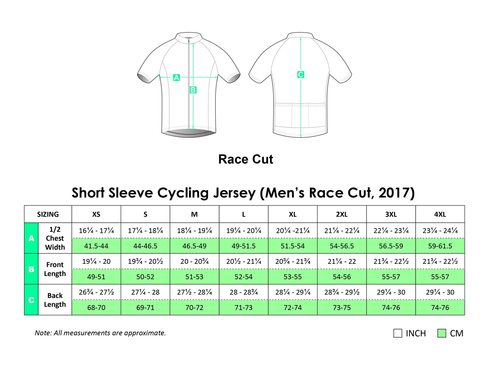 GTC MEN AA010 Cycing Short Sleeve Jersey