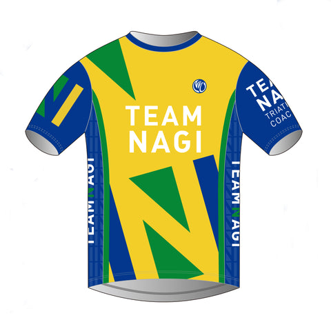 Team Nagi BLUE DESIGN GOLD Tri Shorts