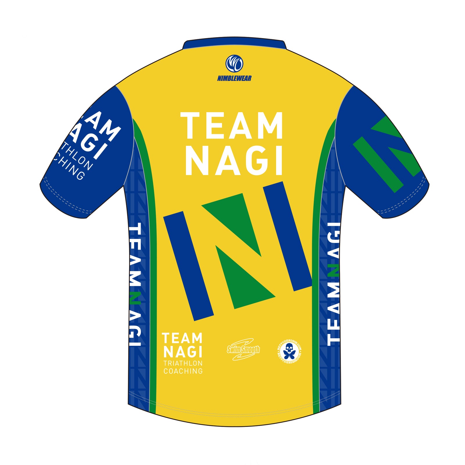 Team Nagi BLUE DESIGN DIAMOND T-Shirt