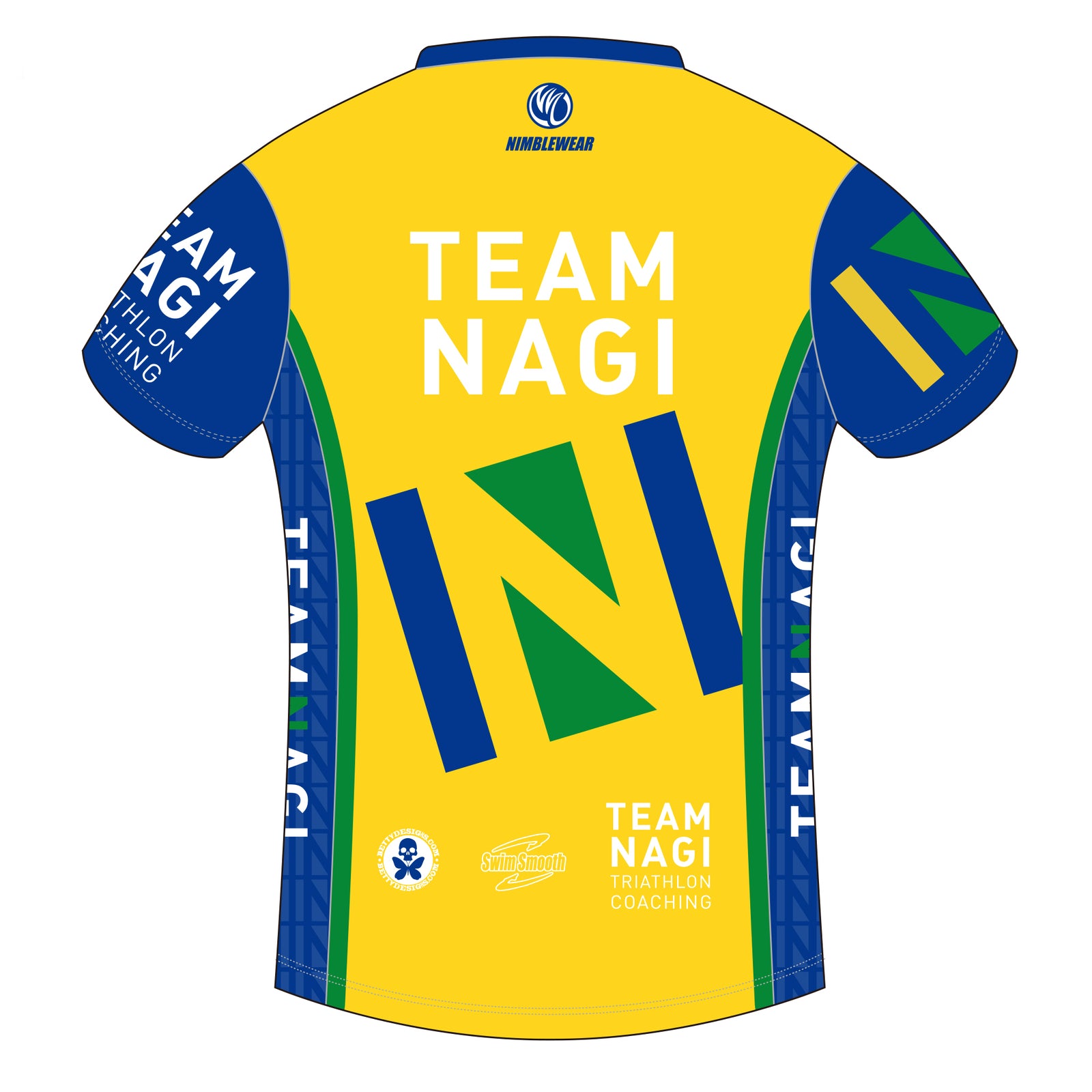 Team Nagi BLUE DESIGN DIAMOND T-Shirt